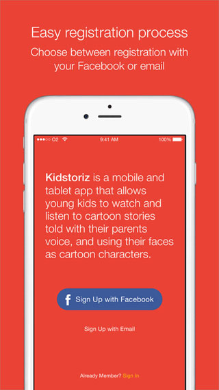 تطبيق KidStoriz التعليمي والتفاعلي المفيد للأطفال