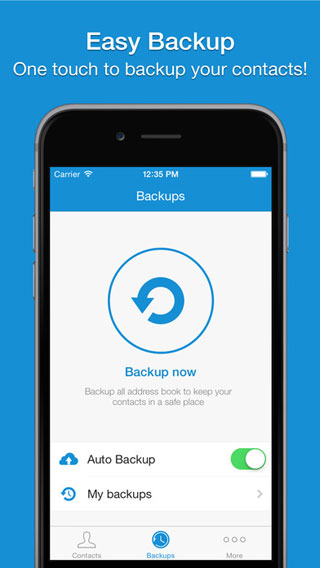 تطبيق Easy Backup Pro لحفظ نسخة احتياطية من أرقامك