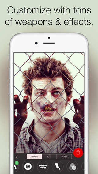 للمزاح- حول صورتك إلى زومبي مع تطبيق Zombify