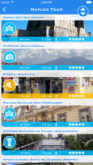 تطبيق Naples Tour لأفضل سياحة في مدينة نابولي الإيطالية