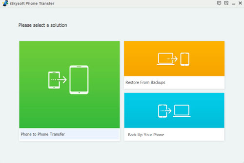 برنامج iSkysoft Phone Transfer لنقل المحتوى من هاتف إلى آخر