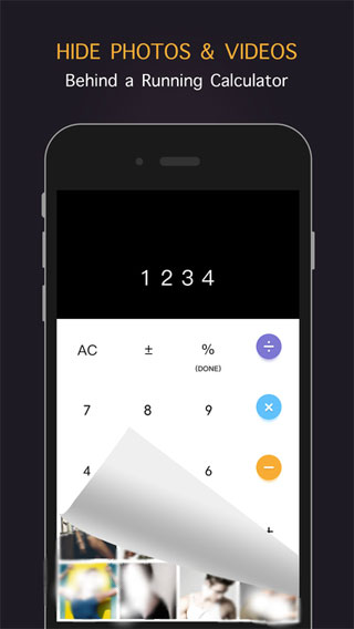 تطبيق Secret Calculator لإخفاء الصور والفيديو في مكان آمن