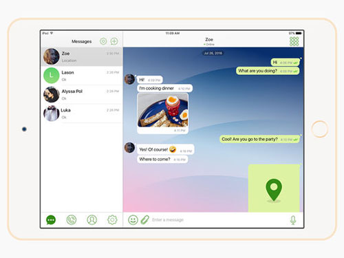 تطبيق AllApp - تطبيق محادثة مميز يوفر مكالمات بالصوت و الفيديو مجاناً ، للآيفون و الآيباد و الأندرويد
