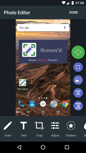 تطبيق Screenit لالتقاط صور الشاشة وتحريرها