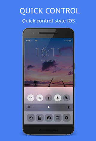 تطبيق IOS Screen Lock للحصول على واجهة نظام iOS