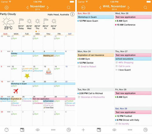 تطبيق Awesome Calendar لإدارة أعمالك باحترافية - تخفيض