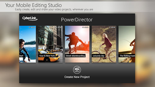 تطبيق PowerDirector لتحرير مقاطع الفيديو ومونتاجها
