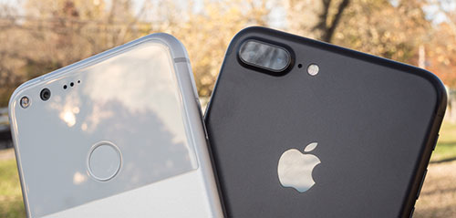 خمسة أسباب تجعل Apple iPhone 7 أفضل من Google Pixel XL !