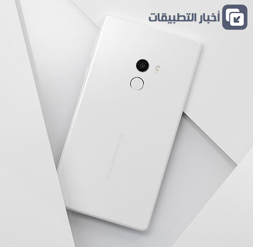 بالصور - النسخة البيضاء من هاتف Xiaomi Mi Mix بشاشة كاملة بدون حواف !