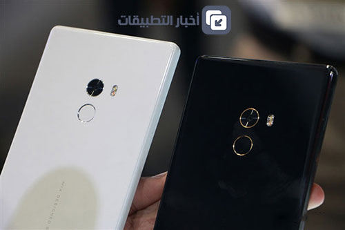 بالصور - النسخة البيضاء من هاتف Xiaomi Mi Mix بشاشة كاملة بدون حواف !