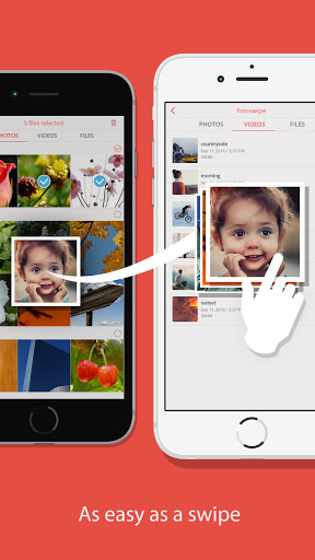 تطبيق FotoSwipe لنقل الملفات بين جميع الأجهزة بسرعة وسهولة