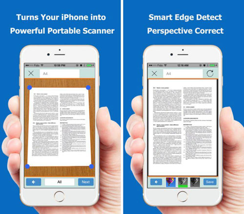 تطبيق TopScanner لتحويل الأيفون إلى ماسح ضوئي