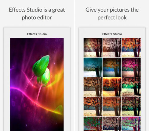 تطبيق Effects Studio لإضافة مؤثرات رائعة للصور