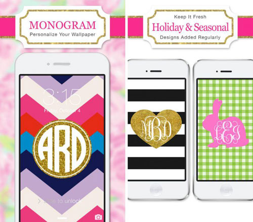 تطبيق Monogram للحصول على خلفيات مميزة