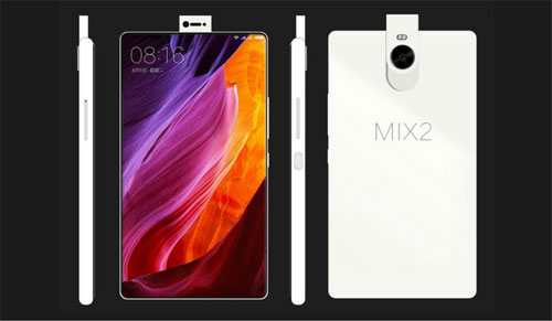 صورة تخيلية لهاتف Xiaomi Mi Mix 2