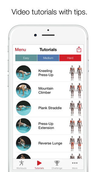 تطبيق Adrian James Bootcamp لبناء عضلات جسمك