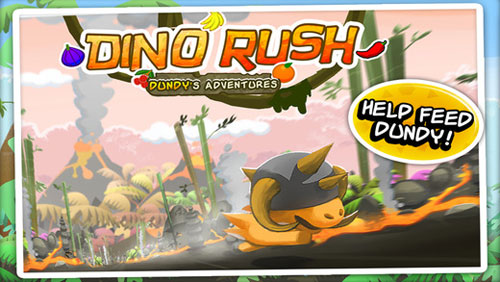 لعبة Dino Rush الممتعة والمسلية