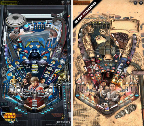 لعبة Star Wars™ Pinball 5 الشهيرة