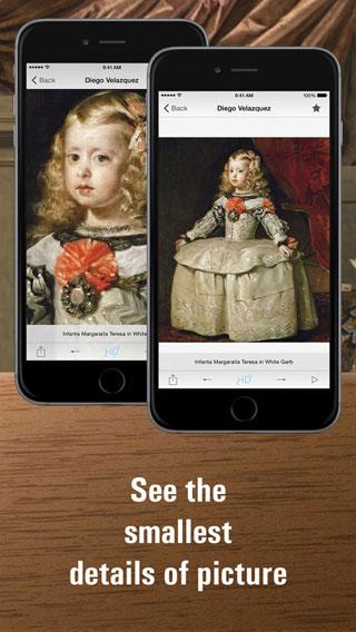 تطبيق Portrait painting HD للتعرف على التحف الفنية