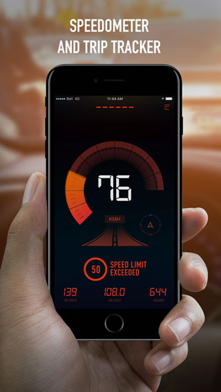 تطبيق SPEEDOMETER لقياس سرعتك