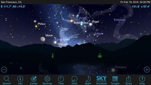 تطبيق SkySafari 5 لمحبي مراقبة الفلك