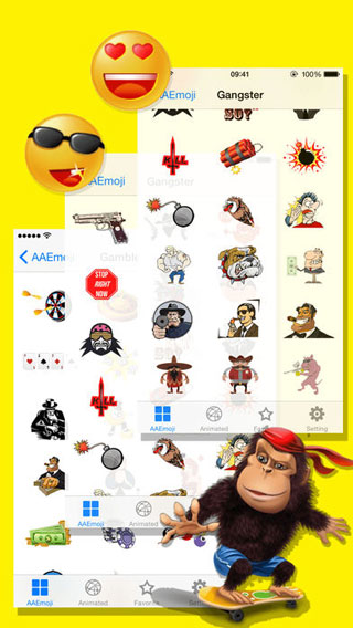 تطبيق AA Emoji Keyboard للحصول على كثير من الإيموجي