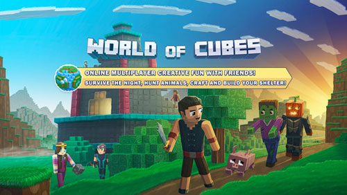 لعبة World of Cubes لمحبي التحديات الجماعية