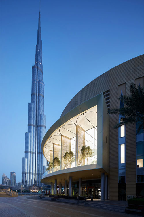بالصور ، افتتاح متجر آبل الجديد في دبي !