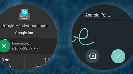 الساعات الذكية بإصدار أندرويد وير 2.0 تدعم الكتابة بالرسم