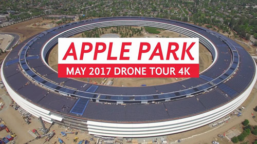 اقتراب انتهاء الأشغال على على Apple Park مقر آبل الجديد !