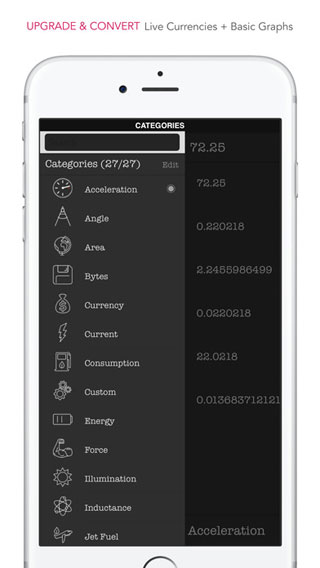 تطبيق CALC Swift حاسبة بمزايا مختلفة