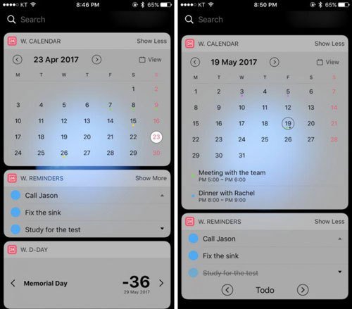 تطبيق Widget Calendar ويدجت ذكي للتذكير