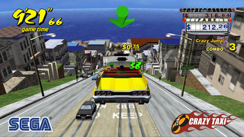 لعبة Crazy Taxi لبعض المتعة والتسلية المضحكة - مجانا لوقت محدود