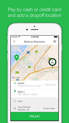 كريم Careem - تطبيق حجز السيارات و التاكسي الأول في الوطن العربي !