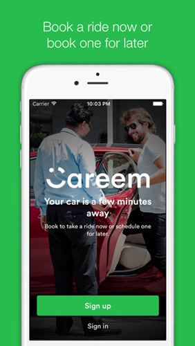 كريم Careem - تطبيق حجز السيارات و التاكسي الأول في الوطن العربي !