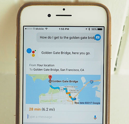 Google Assistant الآن على الآيفون