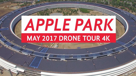 اقتراب انتهاء الأشغال على على Apple Park مقر آبل الجديد !