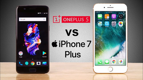 اختبار السرعة بين OnePlus 5 والأيفون 7 بلس - أيهما أسرع ؟