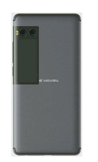 هاتف Meizu Pro 7 قادم من كاميرا مزدوجة وشاشة في الخلف !