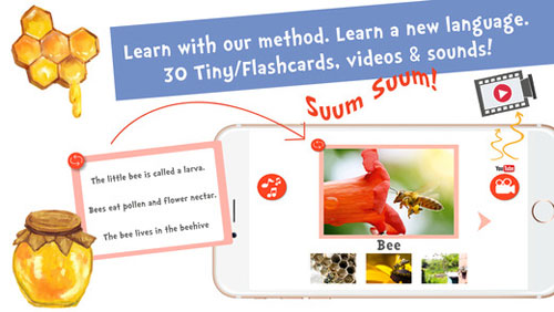 تطبيق Sami Tiny FlashCards لتعليم الأطفال 6 لغات مختلفة !
