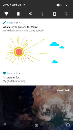 تطبيق Gratus يساعدك على تذكر الأشياء الجميلة في حياتك
