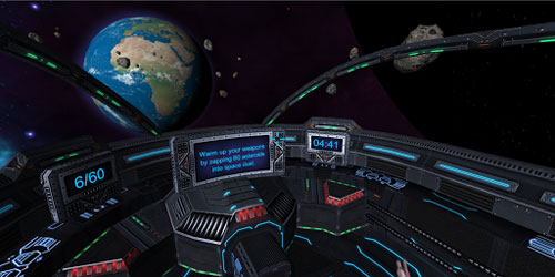 لعبة VR Earth Attack لخوض مهمة الدفاع عن الأرض