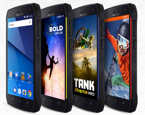 الإعلان عن هاتف BLU Tank Xtreme Pro شديد الصلابة !