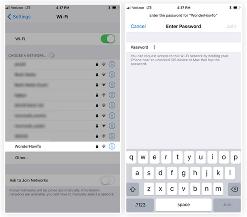 نظام iOS 11 - كيفية مشاركة كلمات مرور الوايفاي مع أصدقائك بسهولة !