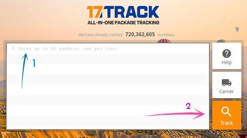 موقع 17Track لتتبع المنتوجات