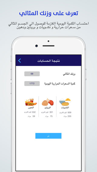 تطبيق منبه السعرات الحرارية - مرشدك ودليلك لأفضل حمية غذائية وخسارة الوزن