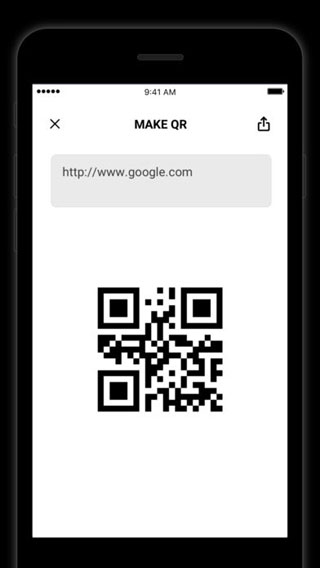 تطبيق Fast QR لقراءة مربعات الاستجابة السريعة