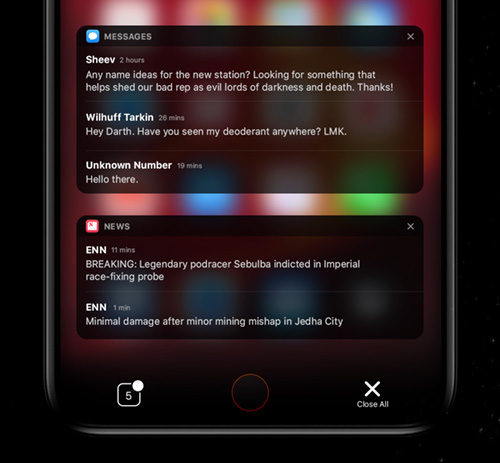 بالصور - كيف سيبدو هاتف آيفون 8 مع نظام iOS 11 و مزاياه الثورية ؟!