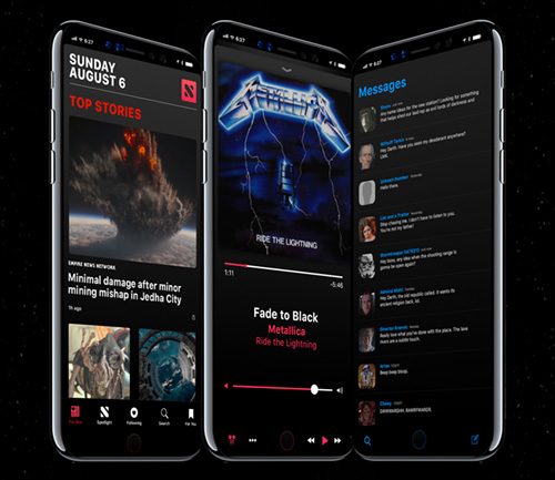 بالصور - كيف سيبدو هاتف آيفون 8 مع نظام iOS 11 و مزاياه الثورية ؟!
