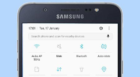 سامسونج تطلق تحديث الأندرويد 7.0 لهاتف جالكسي J7 نسخة 2016